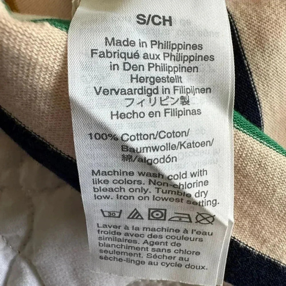 J. Crew Women's Striped Boat Neck Oversized Long Sleeve Tunic Top Size Small - Picture 13 of 14